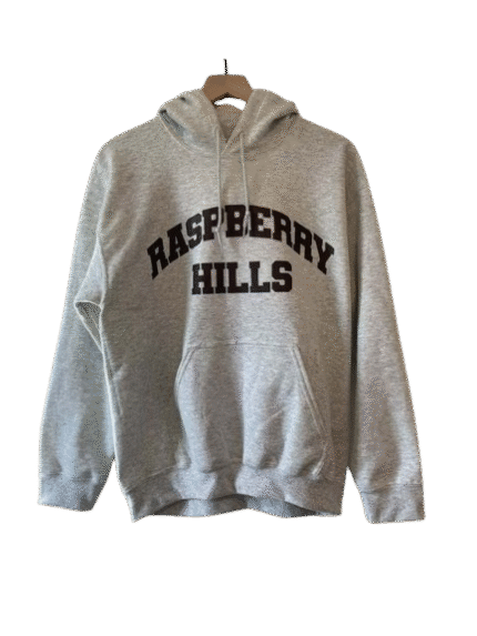 Raspberry Hills Hoodie Grey Gv Gallery